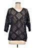 Shein 100% Polyester Black Pullover Sweater Size 6 - photo 1