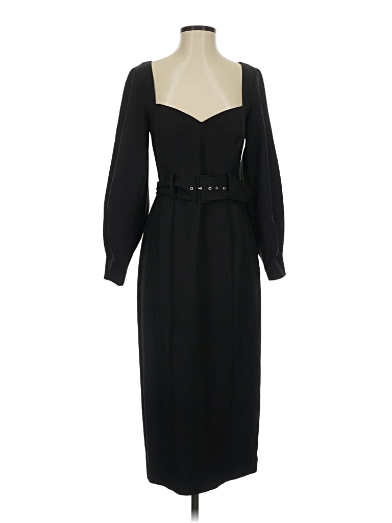Pre-owned Fame And Partners Cocktail Dress In Black