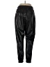 Bagatelle 100% Polyester Black Faux Leather Pants Size L - photo 2