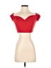 Windsor Red Short Sleeve Top Size 1 - 2 - photo 1