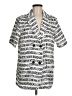 Assorted Brands White Short Sleeve Button-Down Shirt Size M (estimated) - photo 1