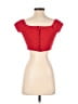 Windsor Red Short Sleeve Top Size 1 - 2 - photo 2