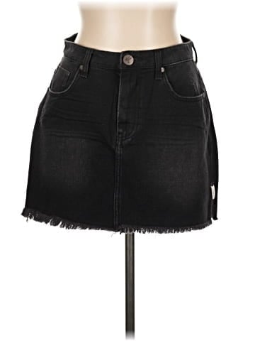 ONE X ONETEASPOON Denim Skirt (view 1)