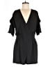 Zara Basic Solid Black Romper Size M - photo 1