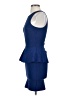 BCBGMAXAZRIA Solid Blue Cocktail Dress Size XS - photo 5