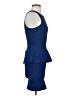 BCBGMAXAZRIA Solid Blue Cocktail Dress Size XS - photo 4