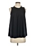 Ann Taylor Black Sleeveless Blouse Size XXS - photo 1