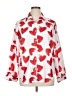 Unbranded 100% Polyester Hearts Red Long Sleeve Blouse Size XL - photo 1