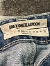 ONE X ONETEASPOON Blue Denim Shorts Size 26 waist - photo 3