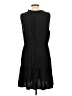 Gap 100% Rayon Solid Black Casual Dress Size L - photo 2