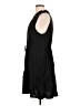 Gap 100% Rayon Solid Black Casual Dress Size L - photo 5