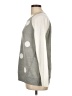 Apt. 9 100% Acrylic Polka Dots Gray Pullover Sweater Size L - photo 5