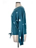 Liberty Love Stars Teal Pullover Sweater Size XL - photo 5