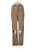 CLEO + WOLF Color Block Brown Jeans Size 26 waist - photo 1