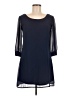 Want and Need 100% Polyester Solid Blue Casual Dress Size M - photo 1