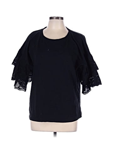 Bobeau 3/4 Sleeve Top (view 1)