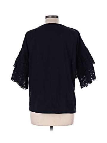 Bobeau 3/4 Sleeve Top (view 2)