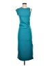 Zara Solid Teal Cocktail Dress Size S - photo 1