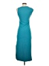 Zara Solid Teal Cocktail Dress Size S - photo 2