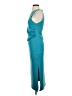 Zara Solid Teal Cocktail Dress Size S - photo 5