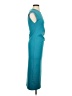Zara Solid Teal Cocktail Dress Size S - photo 4