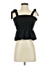 Shein 100% Polyester Black Tank Top Size 2 - photo 1