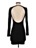 Lulus Solid Black Casual Dress Size S - photo 2