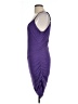 Unbranded Solid Purple Casual Dress Size L - photo 5