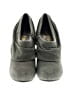 Me To We 100% Leather Gray Heels Size 8 - photo 2