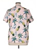 Unbranded Tropical Pink Short Sleeve Blouse Size XL - photo 2
