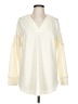 Suzanne Betro Ivory Sweatshirt Size L - photo 1