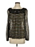 New Romantics Black Long Sleeve Blouse Size XS - photo 1