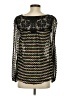 New Romantics Black Long Sleeve Blouse Size XS - photo 2