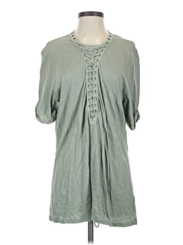 On The Road... Short Sleeve Henley (view 1)