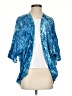 Ava Sky 100% Silk Blue Kimono Size XS - photo 1