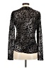 Davi & Dani Animal Print Silver Long Sleeve Top Size M - photo 2
