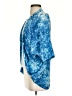 Ava Sky 100% Silk Blue Kimono Size XS - photo 5