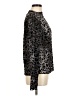 Davi & Dani Animal Print Silver Long Sleeve Top Size M - photo 4
