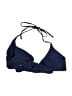 Unbranded Solid Blue Swimsuit Top Size M - photo 2