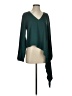 BCBGMAXAZRIA 100% Polyester Teal Long Sleeve Blouse Size S - photo 1