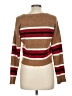 Ten Sixty Sherman Stripes Brown Pullover Sweater Size M - photo 2