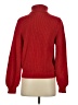 Ann Taylor Solid Red Turtleneck Sweater Size S - photo 2