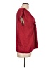 Talbots 100% Polyester Red Short Sleeve Blouse Size 12 - photo 4