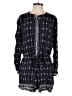 Ann Taylor LOFT 100% Rayon Stars Blue Romper Size M - photo 1