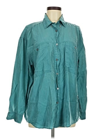 Assorted Brands Long Sleeve Silk Top (view 1)