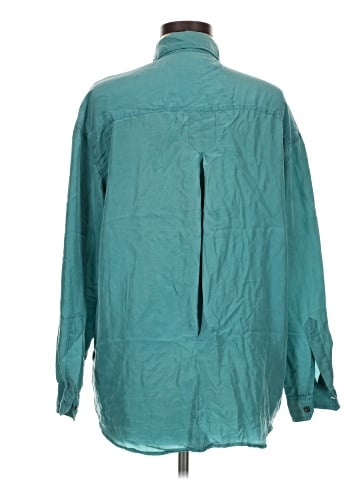 Assorted Brands Long Sleeve Silk Top (view 2)