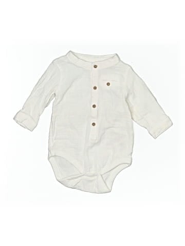 Next Baby Long Sleeve Onesie (view 1)