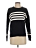 One Grey Day Stripes Black Pullover Sweater Size XS - photo 1