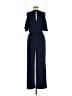 Calvin Klein Solid Blue Jumpsuit Size 8 - photo 2