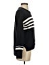 One Grey Day Stripes Black Pullover Sweater Size XS - photo 4